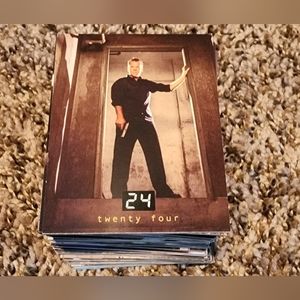 Jack Bauer (24) Complete 90 Card Set Comic Images 2003